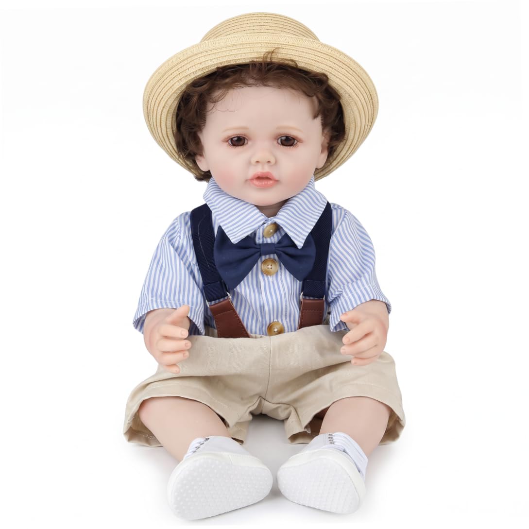 Muñecas de Silicona, muñeca de la Vida Real de 21, 6 Pulgadas