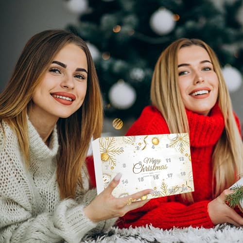 Calendrier De L'Avent Compte À Rebours,24 Jours Du Calendrier De L'Avent Bijoux,Collier De Mode | pour Femmes, Filles, Petite Amie, Hiver, Vacances, Rassemblement, Mariage, Événement – vue 9