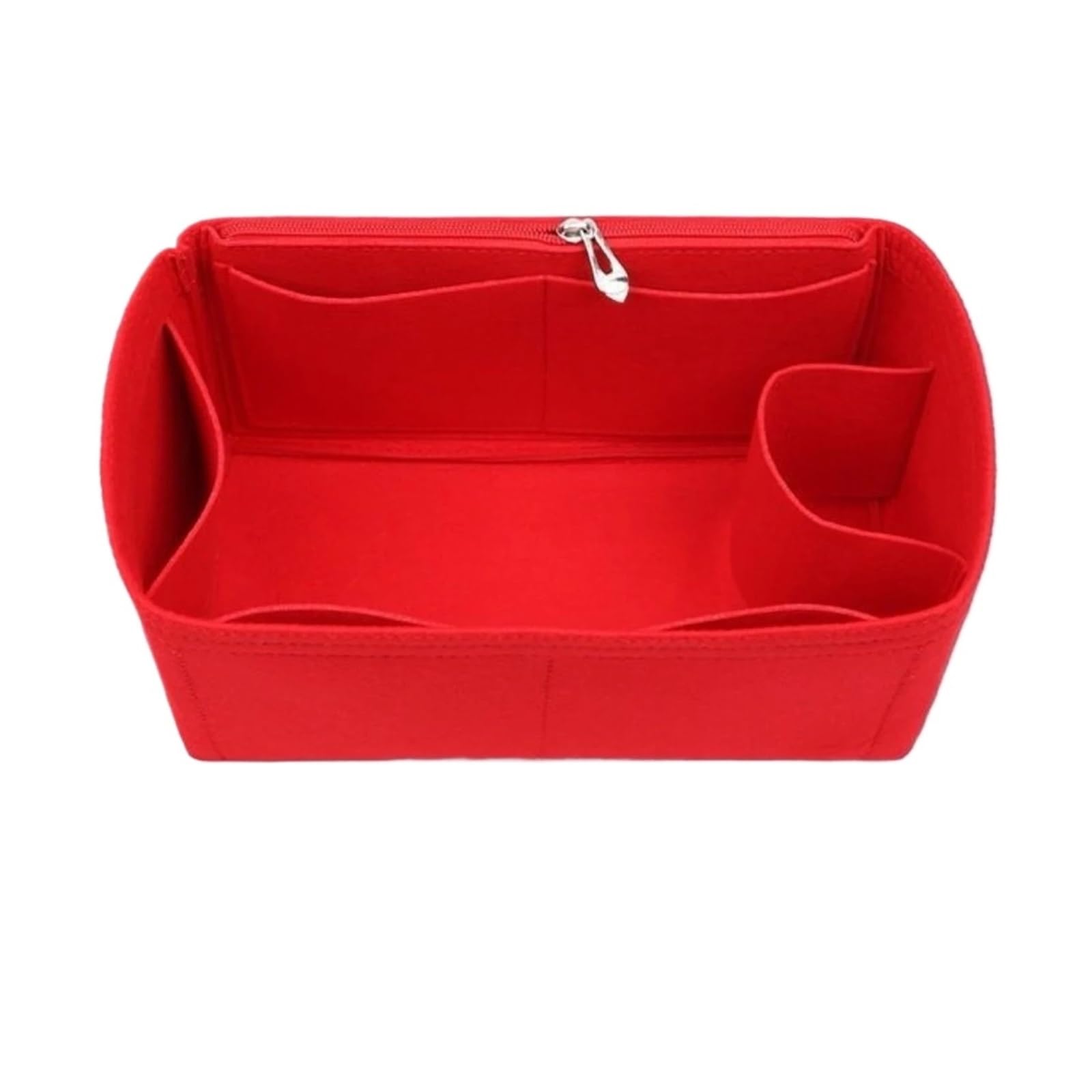 HUWOYG Purse Organizer Inserts Felt HandBag And Tote Bag Insert For Wallet Organizer(Red,XL)