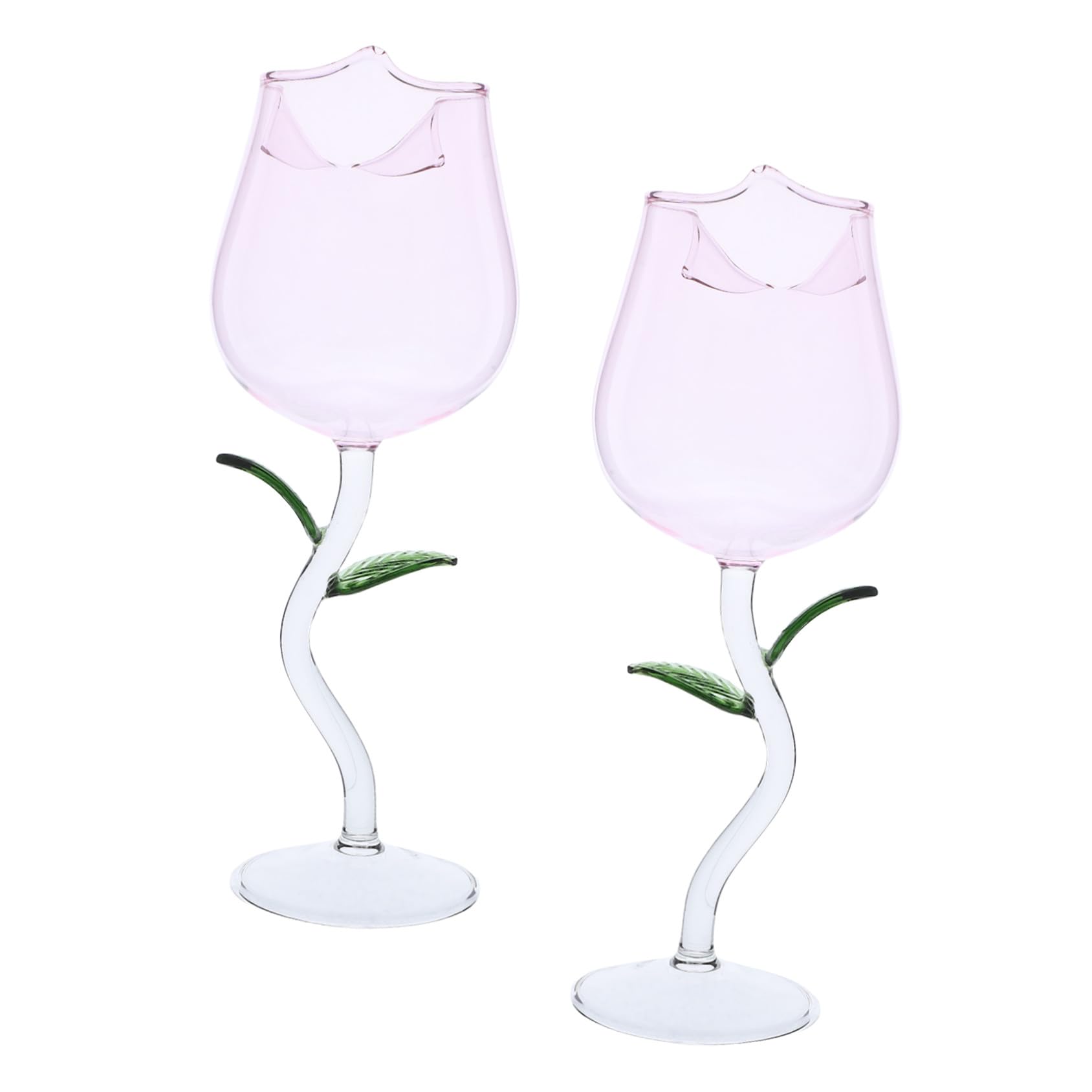 Verres à vin rose fleur : partagez des moments magiques en tête-à-tête