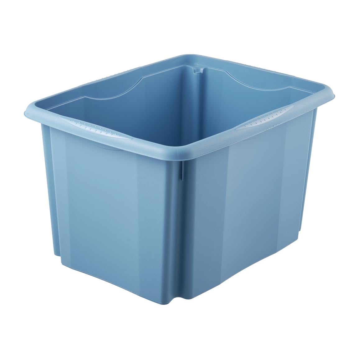 Boîte de rangement 44,5x34,5x27 cm bleu ciel pour placard et dressing