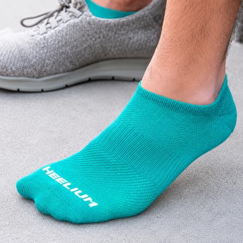 Image of HEELIUM Bamboo Ankle Socks for Men & Women | Ultra-Soft, Odour-Free, Thin & Breathable | 3X Softer than Cotton | Sizes - M (UK 4-8) & L (UK 9-13)