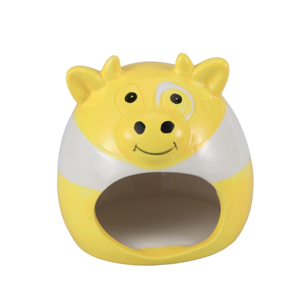 Milisten enfriamiento de Nido de cerámica de hámster Cama de cerámica baño de bichos baño de Arena para hámster Libre de Polvo Nido de Hamster de Ceramica Nido Fresco de hámster Limpio