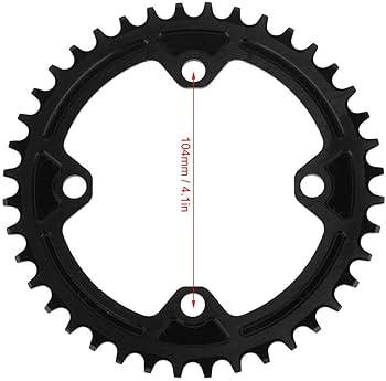 Amazon | 自転車チェーンリング、BCD 104MM 40T 42T ナローワイド