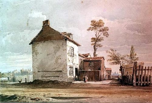 Cuadro en lienzo Tothill Fields de John Varley para decorar tu dormitorio 60x90cm