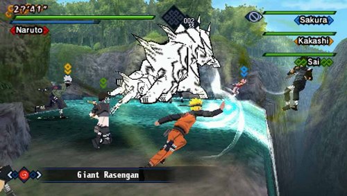 NARUTO SHIPPUDEN KIZUNA DRIVE / Jeu console PSP - vue 7