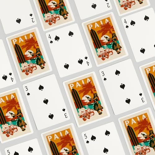 Lantern Press Baraja de 52 Cartas Poker miniatura 4