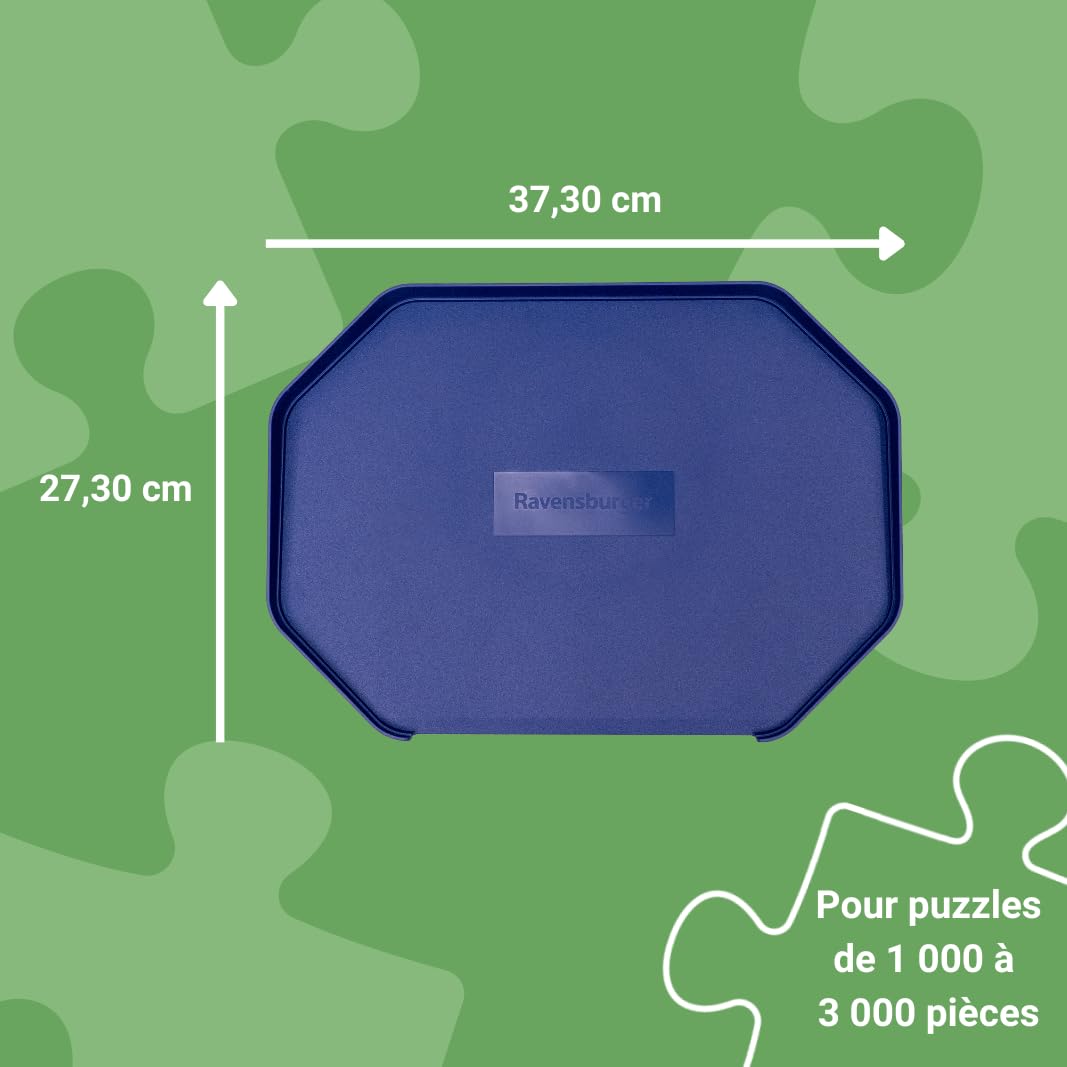 Ravensburger - Trieur de pièces de Puzzle - pour Puzzles de 1000 à 3000 pièces - Empilable - 6 bacs de tri en Plastique - 2001676