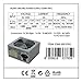 immagine 3Nilox PSNI-5001PRO Alimentatore PC, Potenza Erogata di 500 W, Argento