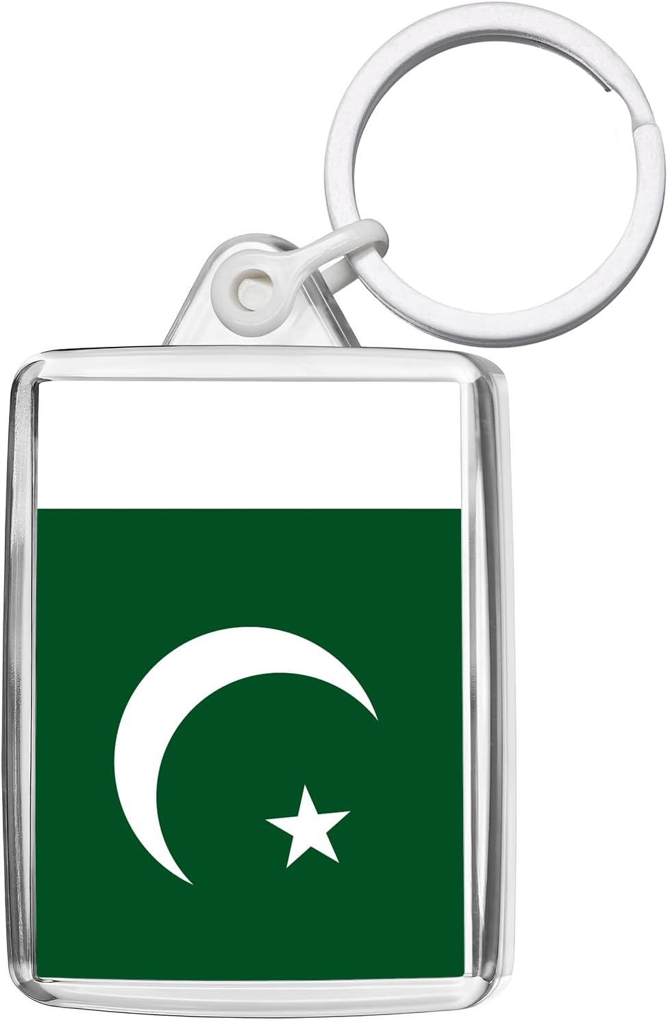 Pakistan Flag Keyring Key Fob Country Keychain Keepsake Pakistani Souvenir Gift