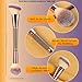 Dual-Ended Makeup Brush – Foundation & Blush & Contour – Soft Premium Synthetic Bristles, No Shedding, Professional & Beginner-Friendly Beauty Tool