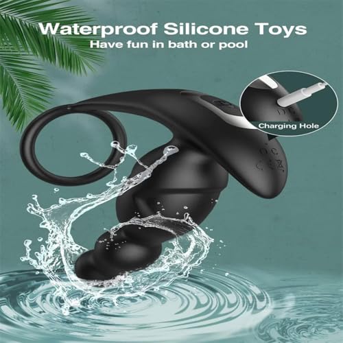 Vibrateur anal connecté avec application et télécommande pour massage de la prostate - 3