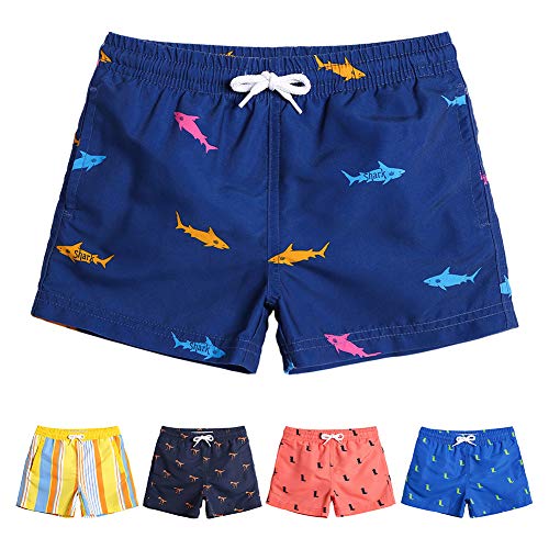 MaaMgic Boys 3T Swim Trunks Toddler Swim Shorts Little Boys Bathing Suit Swimsuit Toddler Boy Swimwear