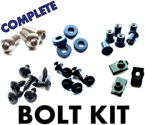 Motorcycle Fairing Bolt Kit, Complete Screws kit Compatible with Honda CBR1000rr 2006-2007 CBR 1000rr 2006 2007