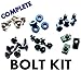 Honda CBR600 F4i 99-07 Motorcycle Fairing Bolt Kit, Complete Screws kit CBR600 F4 1999 2000 2001 2002 2003 2004 2005 2006 2007