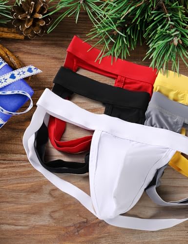 Arjen Kroos Men's Classic Solid Color Silky Jockstrap Underwear Jock Straps Athletic Supporter4