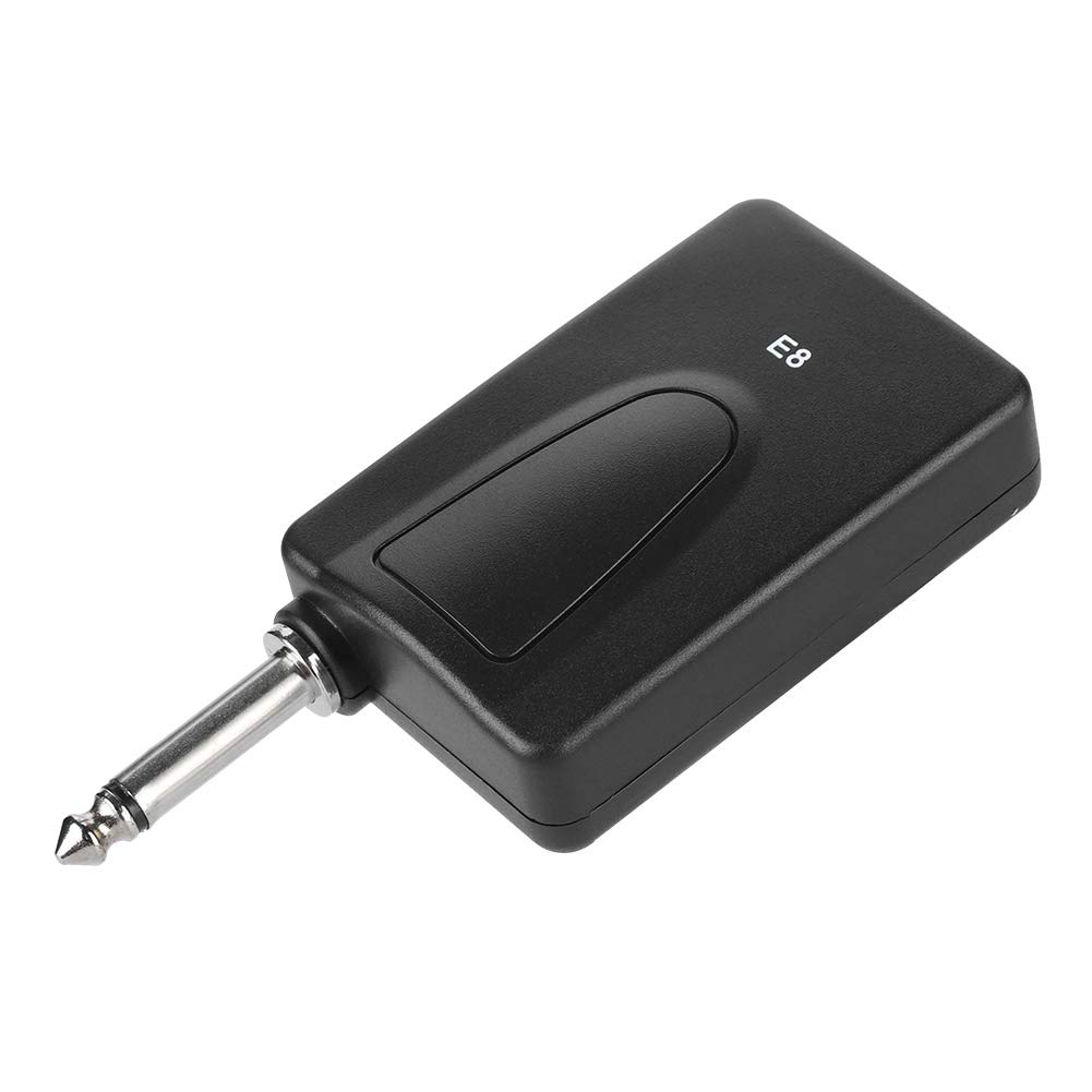 Microfono senza fili, microfono portatile senza fili UHF con ricevitore trasmettitore 2 in 1 microfono ricaricabile.