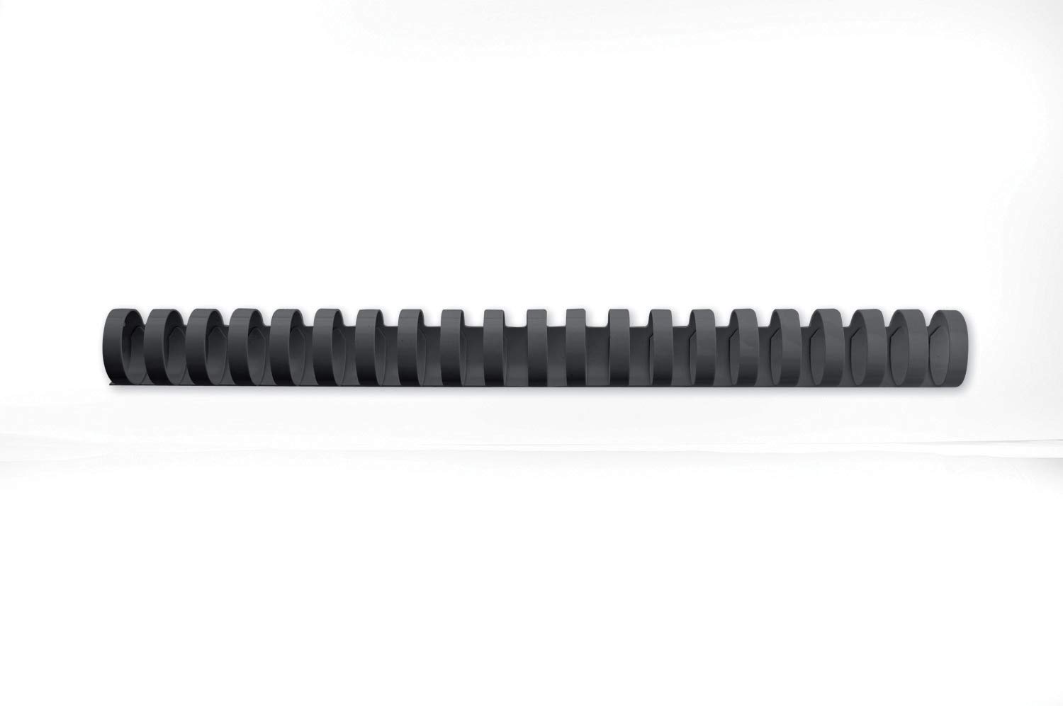 GBC CombBind Binding Combs, 16 mm, 145 Sheet Capacity, A4, 21 Ring, Black, Pack of 100, 4028600