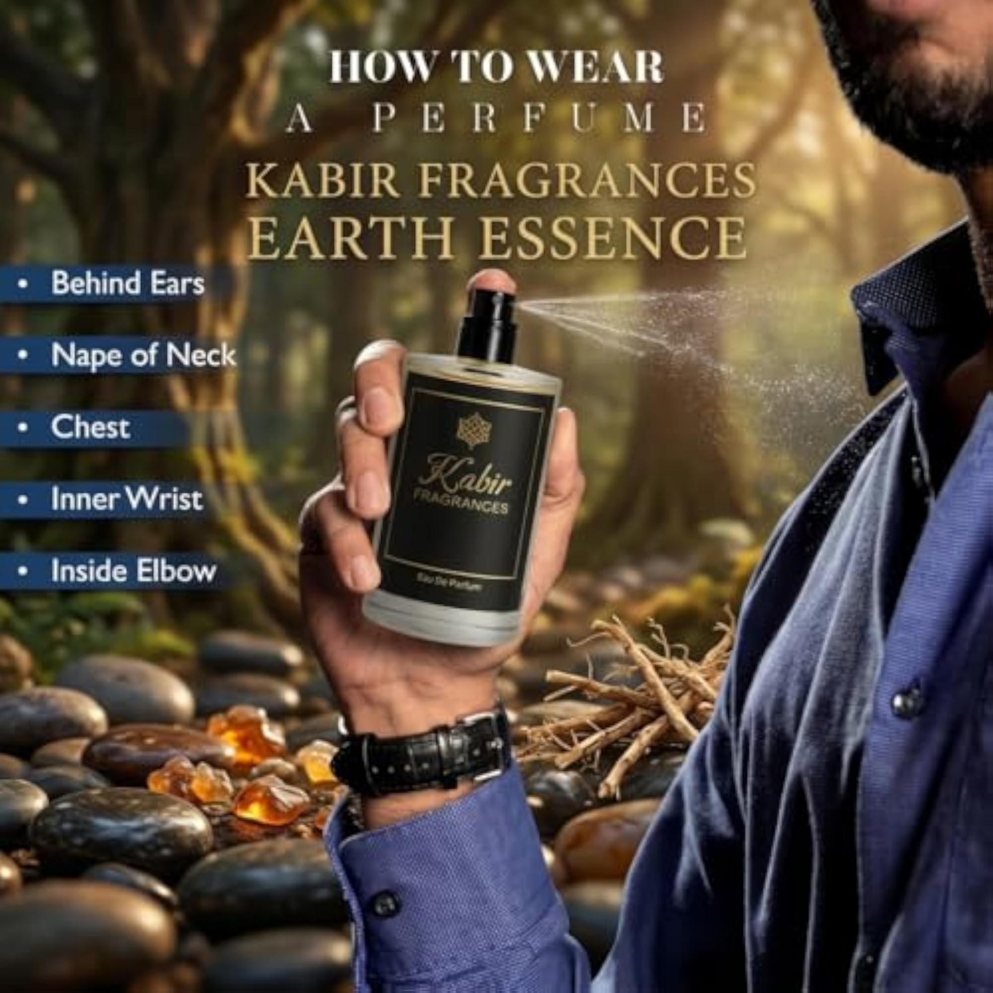 Earth Essence by - Men's Eau de Parfum - 100ml