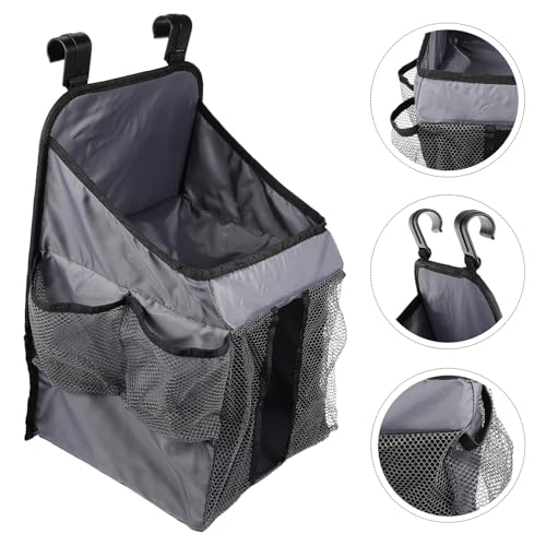 LOLIPPYY 折りたたみ式マミーバッグ おむ収納オーガナイザー 吊り下げ型おむホルダー ベビーベッド用大容量スタッカー 多機能収納袋 ポータ