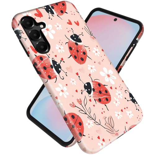 Coque Samsung S26 5G antichoc éviter les bris d'écran motif coccinelle