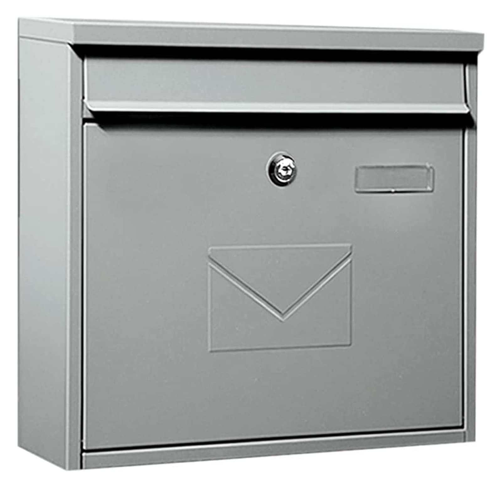 Buy Mailbox Key Lock Box Wall ed Lockable Mailbox, Galvanized Steel