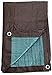 Kotap 40 x 60 Ft. All-Purpose Multi-Use Protection/Coverage 5-mil Poly Tarp, Reversible, Waterproof, Brown/Green, (TBG-4060)