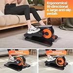 Elliptical Exercise Machine, Under Desk Elliptical Machine, Elliptical Trainer, Leg Joint Exerciser While Sitting for Seniors, Peddler Exerciser for Seniors, A New Easy Way to Do Exercise at Home - Image 2