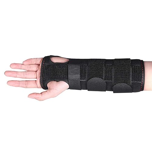 Miniatura 8 de Muñequera, férula de túnel carpiano con tira de soporte de metal para aliviar la artritis, tenosinovitis, dolor de muñeca, esguince deportivo 1