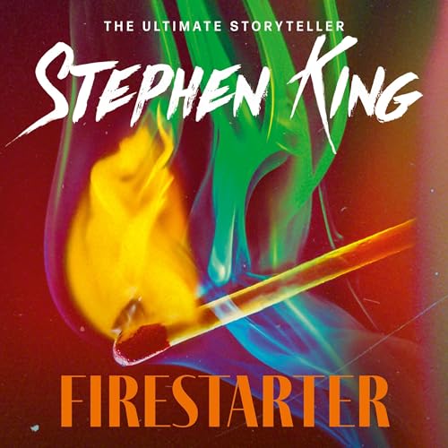 Firestarter Audiolibro Por Stephen King arte de portada