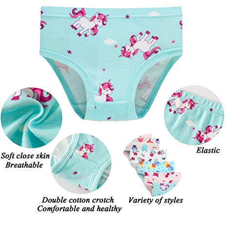 Image of Boboking Girls Soft Panties Toddler Underwear Kids Cotton Briefs
