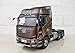 FAW Jiefang New J6P-550 Space cab Trailer Truck Brown 1/24 DIECAST Truck Pre-Built Model