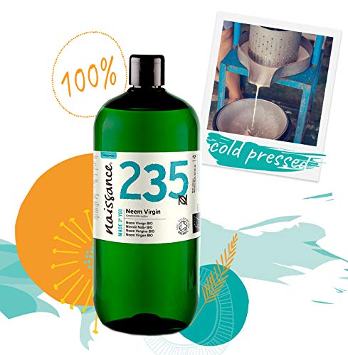 Naissance Organic Cold-Pressed Virgin Neem (nr. 235) 1 Liter - Puur, Natuurlijk, Ongeraffineerd, Gecertificeerd… - Image 7