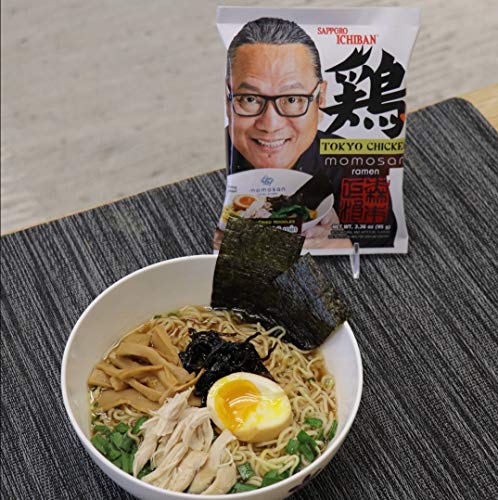 Sapporo Ichiban Tokyo Chicken Momosan Ramen, 3.44 Ounce (Pack of 5)