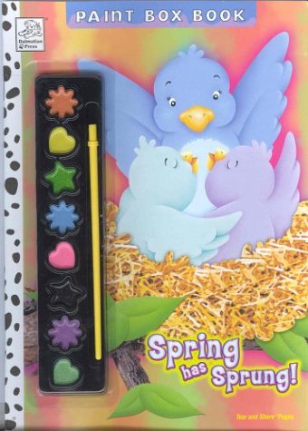 Spring Has Sprung: Paint Box Book: 9781403706393: Books