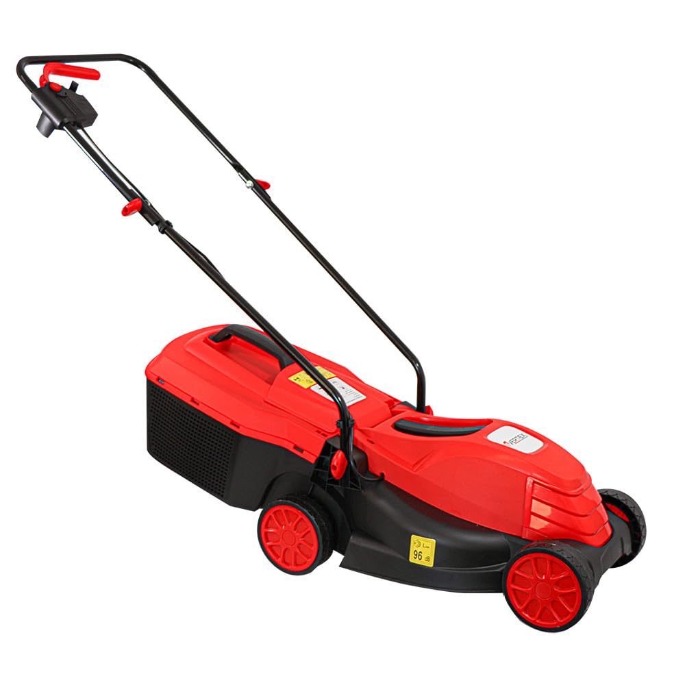 Vertex VKE1400 Kosiarka Elektryczna, 1400W, Szerokość Cięcia 320mm, 5-Stopniowa Regulacja Wysokości, Kosz 25L, 3450 obr/min