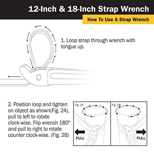 Titan 21316 18-Inch Strap Wrench