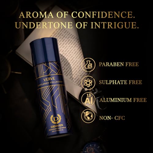 Image of Denver Gentlemen Collection Verve, Elixir & Ascend 200 ml (Pack of 3)