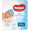 Huggies baby billendoekjes Pure Extra Care – 168 doekjes – 3 x 56 doekjes – Voordeelverpakking