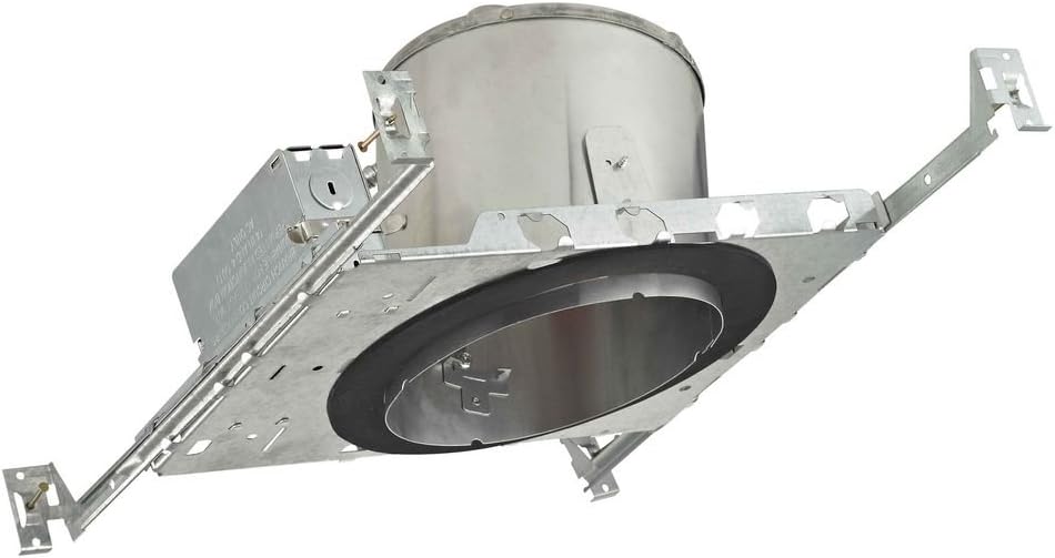 6-Inch New Construction E26 Recessed Can Light IC & Airtight Slope Ceiling