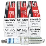 OverstockDirect Genuine OEM SP520 / SP520X s/s to SP589 Platinum Spark Plugs CYFS12YT6 (6 pack)
