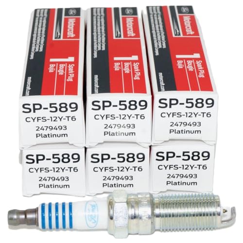 OverstockDirect Genuine OEM SP520 / SP520X s/s to SP589 Platinum Spark Plugs CYFS12YT6 (6 pack)