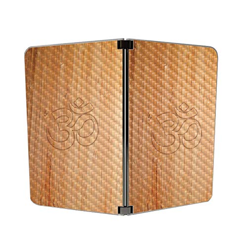 Image of MIGHTY SKINS MightySkins Carbon Fiber Skin for Microsoft Surface Duo - Bamboo Ohm | Protective, Durable Textured Carbon Fiber Finish | Easy to Apply, Remove, and Change Styles | Made in The USA