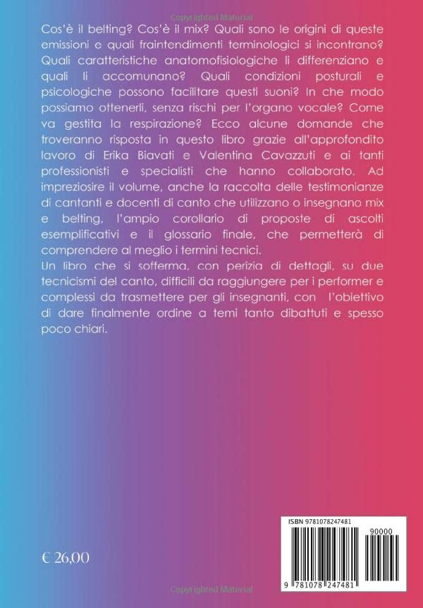 MIX E BELTING EMISSIONI A CONFRONTO: La voce nel canto moderno