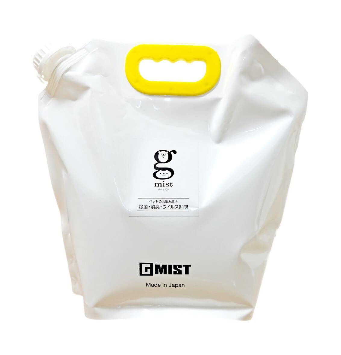 Amazon.co.jp: G-MIST ジーミスト ペット用 除菌 消臭水 詰替用 4Lエコ 