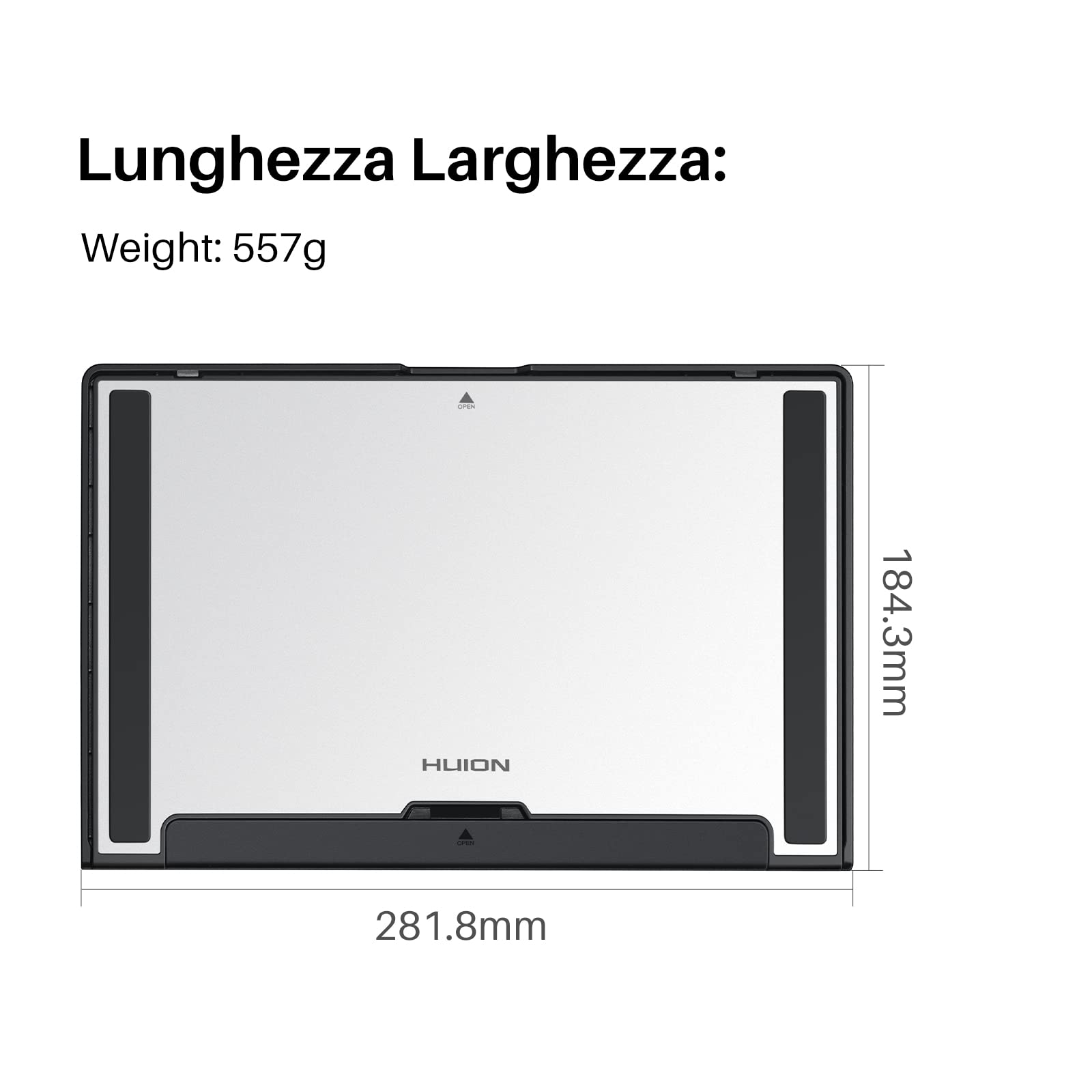 HUION ST300 Supporto Regolabile Compatibile con Kamvas Pro 12, Kamvas Pro 13, Kamvas 13