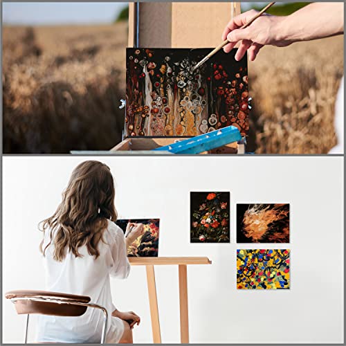 Belle Vous 14pz Tela per Dipingere Nere - 20 x 25