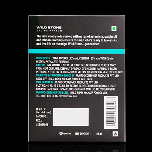Image of Wild Stone Edge Spray Perfume Combo for Men, Pack of 2 (50ml each)