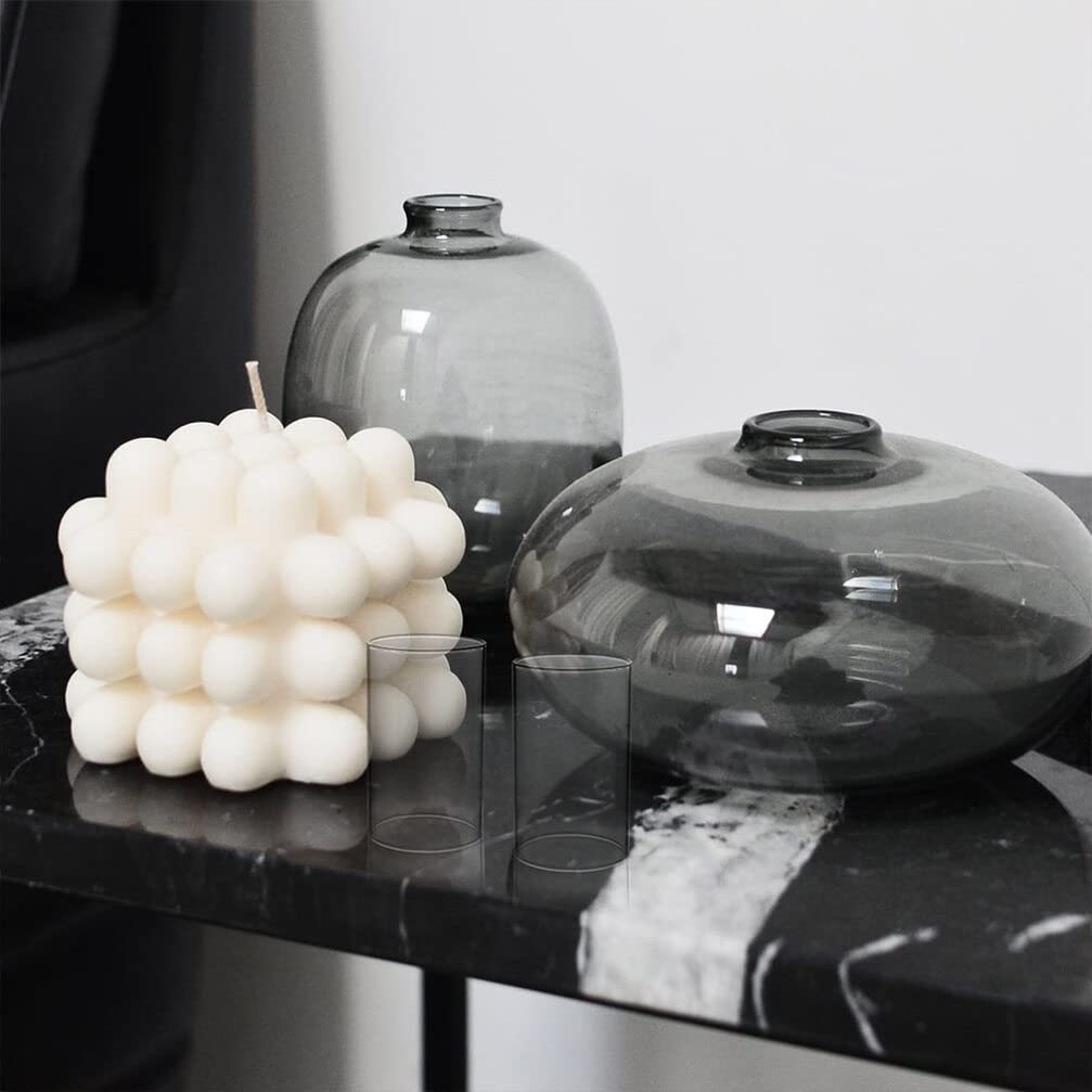 BESPORTBLE 12pezzi Paralumi Vetro Per Decorazioni e Semplici Per Romantiche Per Votivi e