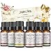 Janolia Oli essenziali, puri naturali, set di oli essenziali naturali per diffusori, oli essenziali per umidificatori, oli essenziali ideali per hotel, casa, ufficio, spa immagine